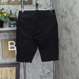 DG2 by Diane Gilman Womens Classic Stretch Bermuda Jean Shorts 724452 Black L