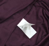 DKNY Womens Printed Surplice-Neck Tie-Waist Dress DD4FI786 Raisin Purple Multi 8