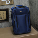 Tag 4-Piece Softside Spinner Suitcase Luggage Set Deep Blue 4-Piece