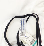 Tommy Bahama Island Cays Cabana Strapless One-Piece Swimsuit White / Blue 16