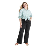 Universal Thread Womens High-Rise Flare Jeans 89510034 Black Wash 17