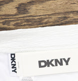 DKNY Womens High Waist Bikini Bottom Swim DIMBS303 Soft White Texture M