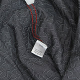 Buffalo by David Button Mens Slim Fit Union Made Button Up Shirt Gray Multi S