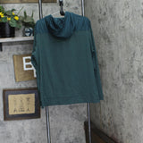 All In Motion Mens Soft Stretch Hooded Full Zip Top Heathered Dark Green XL