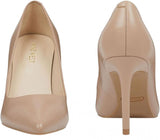 Nine West Women's Stiletto Heels Etta Pumps ETTANUDE Tan Brown 6.5M