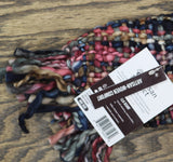 Feelgoodz Yarn Artisan Woven Stella Winter Scarf Amador Black Multi One Size