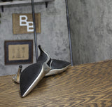 Calvin Klein Womens Mule Dainty Pumps KCDAINTY Silver Gray 7M