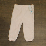 Calvin Klein Jeans Baby Girls Fuzzy Pull On Pants Light Pink 6-9 Months