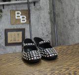 Guess Womens KALIDAL Mary Jane Flat Rhinestone GWKALIDAL Black 7.5M