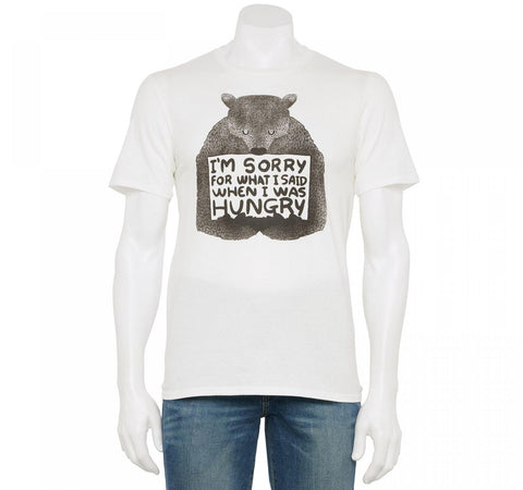 Graphics Men's Sorry For What I Said Short Sleeve Graphic Tee THR0814KH