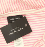 Kate Spade Long Cover-Up Skirt with Shirred Open Side Begonia Bloom Pink L