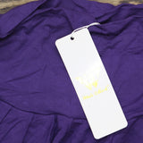 White Mark Womens Plus Knit Pull On Jogger Pants PS560-PURPLE1XL Purple 1X