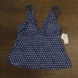 Raisins Curve Tanzania Tankini Swim Top R840746 Blue Multi 16W