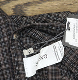 Carrer Mens Beck Snap Western Shirt 10003212SNAPSHIR Brown Multi XL