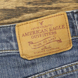 American Eagle Womens Denim Mini Stretch Skirt 167107a0f465b2 Blue 6