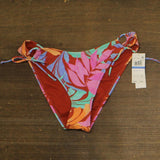 Salt + Cove Juniors Printed Side-Tie Bikini Bottom 807141 Bikini Blue XL