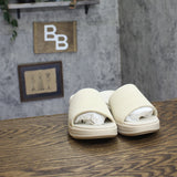 Clarks Drift Twist Wedge Slide Sandals 26181604 Cream Off White 7.5W