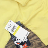 Disney Womens Mickey Mouse Pajama Shirt Top M8901185MK Yellow M