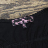 Almost Famous Womens Sequin Front Knit Tank Top 1667b7f55578cd Black M