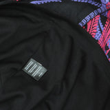 Tahari ASL Womens Printed Faux-Wrap Dress DEM643-T4 Black Cobalt 10