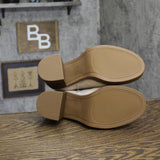 Universal Thread Jenna Platform Boots with Memory Foam Insole Off White 8M