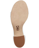 I.n.c. International Concepts Hadwin Open Toe Formal Heeled Shoe White 8.5M
