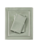 Madison Park 525 Thread Count Cotton Rich Sateen 4-Pc. Sheet Set Sage Green Full