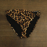 Bar III Night and Day Cheetah-Print Bikini Bottom MBNA24544 Brown Leopard XL