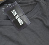 True Classic Sleeve Crew Classic Soft Cotton Blend T-Shirt Tee Carbon Gray 2XL