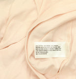 A New Day Womens Long Sleeve Knit Ribbed Cotton Blend Turtleneck Top Pink S