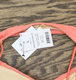 Cotton On Women's Super Scoop-Neck Bikini Top 6338112-19 Shell Pink Terry L