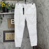 DG2 by Diane Gilman Womens Reversible Twill Pull-On Skinny Jean Gray Multi XL