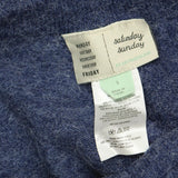 Saturday Sunday Anthropologie Womens Comfy Lounge Pajama Set Blue S