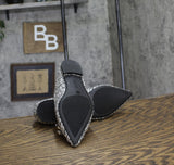 On 34th Womens Millee Embellished Bow Flats 10019810900 Silver Tweed Gray 5M