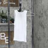 Hanes Boys Tank Undershirt Shirt BRLTA5 White S