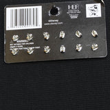 Her Accessories Character Theme Stud Earrings Set Red / Black Multi