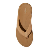 Goodfellow & Co Mens Ian Comfort Flip Flop Thong Sandals Tan Brown L (11-12)