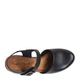 B.O.C. Womens Natasha Mary Jane Block Heel Clogs BC0008009 Black / Brown 6M