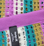 Hurley Juniors Crochet Cover Up Pull On Pants Hurley Orchid Multi Purple M