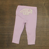 Carter's Baby Girls Dinosaur Ribbed Leggings Lavender Purple 9M