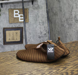 X Ray Mens Atlas Round Toe Slippers XRW3186-BROWN-10-LS Brown 10