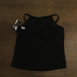 Island Escape Crochet Underwire High-Neck Tankini Top N760149 Black 12