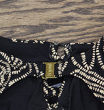 Beyond Control Womens Foil Me Once High-Neck One Piece Swimsuit Black Multi 6