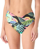 Coco Reef Serene Printed Bikini Bottoms U3C480 Black Multi 2XL