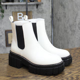 Madden Girl Women's Pheobee Fashion Boot PHEO01J1 White Paris 5.5M