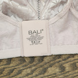 Bali Wire-Free Bra Double Support M-Frame Cushioned Flexible Fit Purple 40D