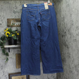 Levi's Womens 318 Shaping Wide-Leg Jeans 0033F0000 Clever Girl Blue 18W