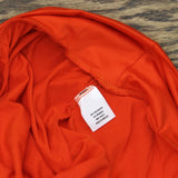 24Seven Comfort Apparel Round Neck Knit Boxy Blouse Shirt Top Burnt Orange XL