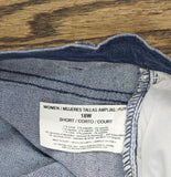 Gloria Vanderbilt Amanda Classic Jeans 30062705 Frisco Blue 18W Short