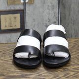 Naturalizer Genn-Drift Flat Sandals Women's Shoes H5634L1 Black 8.5M